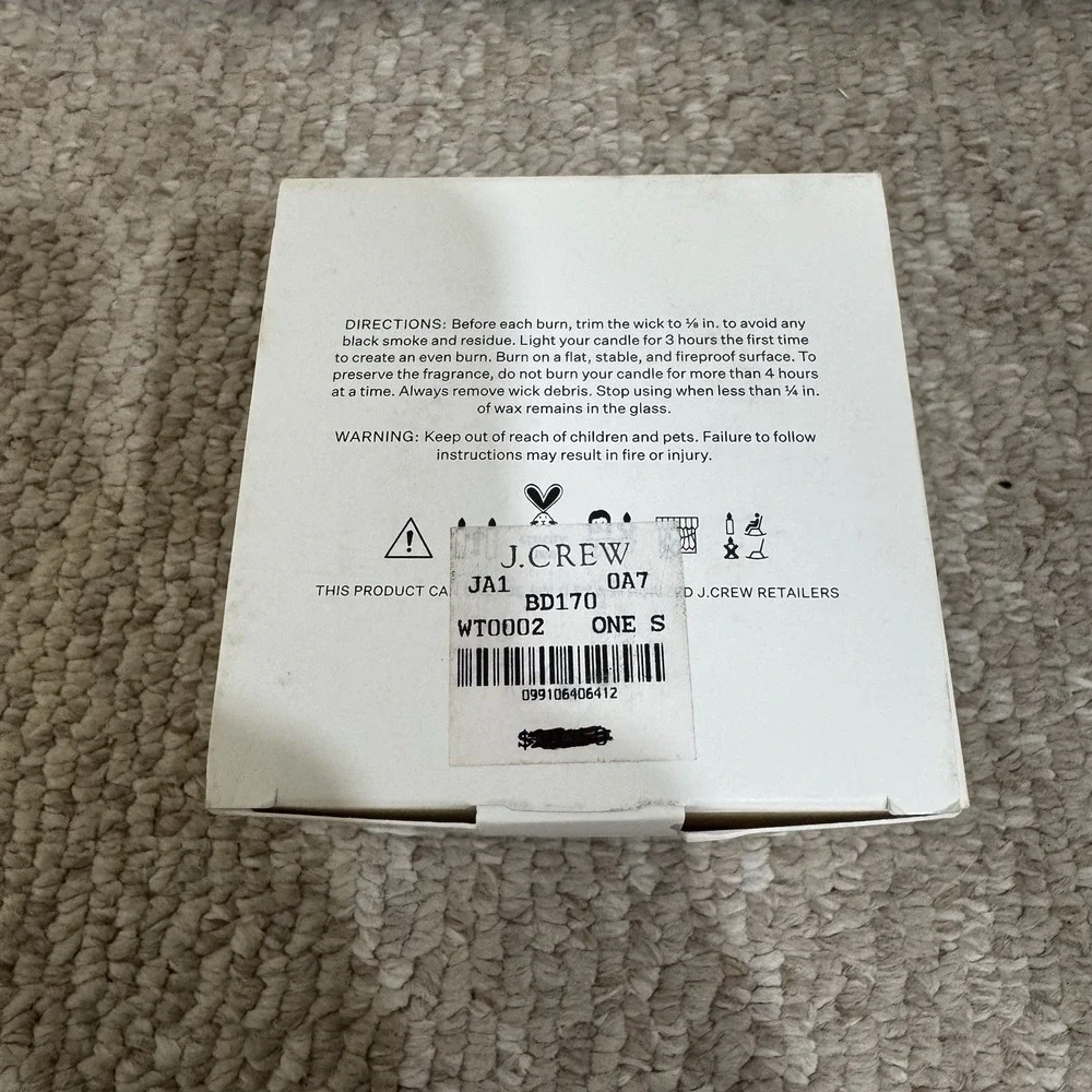 J.Crew x Apotheke Scented Candle Sunrise On The Coastline Sandalwood  Eucalyptus